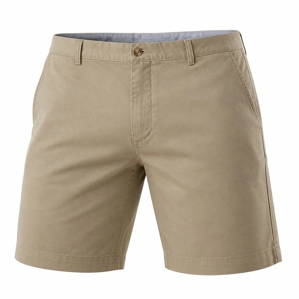 Polo Ralph Lauren Shorts Men 44 Tan Stretch Classic Fit 9 Inch Khaki Chino NWT